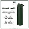 Пляшка для води металева ION8 1200 мл. Stainless Steel , Dark Green, фото 7