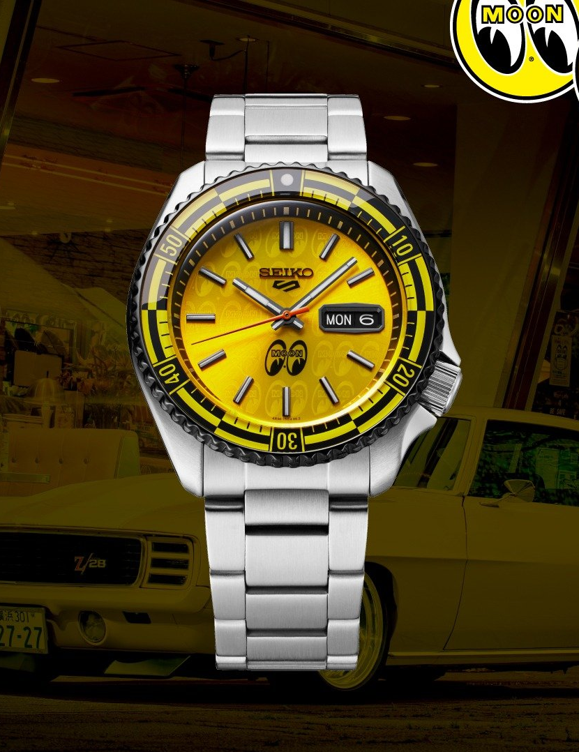 Чоловічий годинник Seiko 5 Sports SRPL39 MOONEYES SKX Series Limited Edition [1,500 шт], фото 1