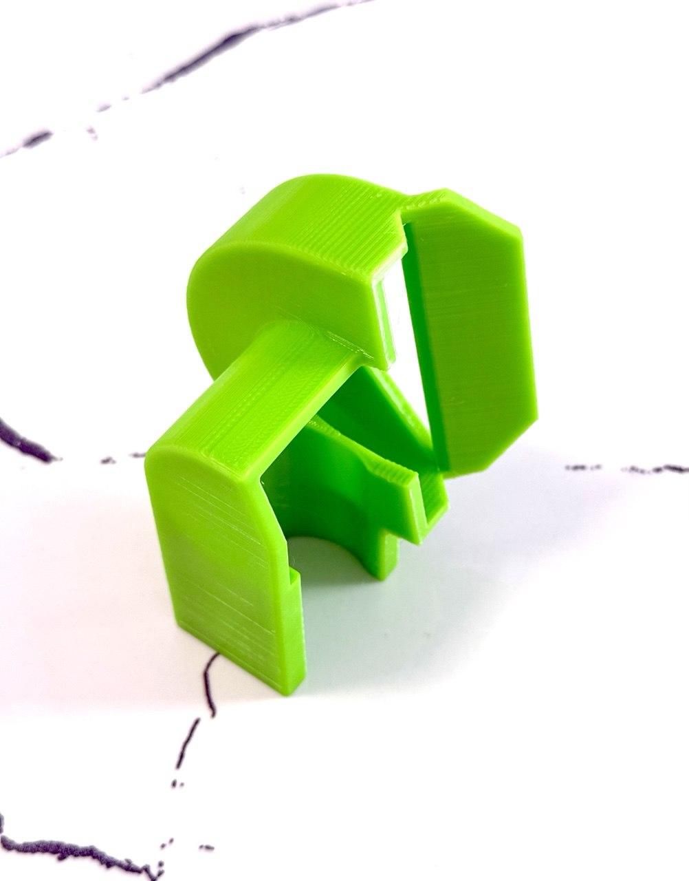 Пластиковий кожух на гравер Fixtool Pomogator Blackout для запилу під 45 градусів, фото 1