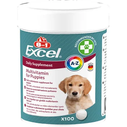 Вітаміни для цуценят і молодих собак 8in1 (8в1) Excel Multi Vitamin Puppy 100 шт