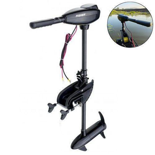 Електромотор для човна Fisher 26. 26lbs; 12V. Індикація. Човновий електричний мотор. Електричний двигун для човна.