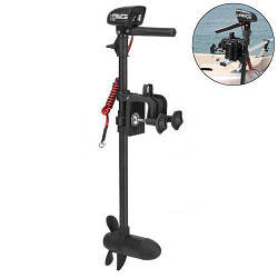 Електромотор для човна Haswing W-20. 20lbs; 12V. Індикація. Човновий електромотор. Електричний двигун для човна.