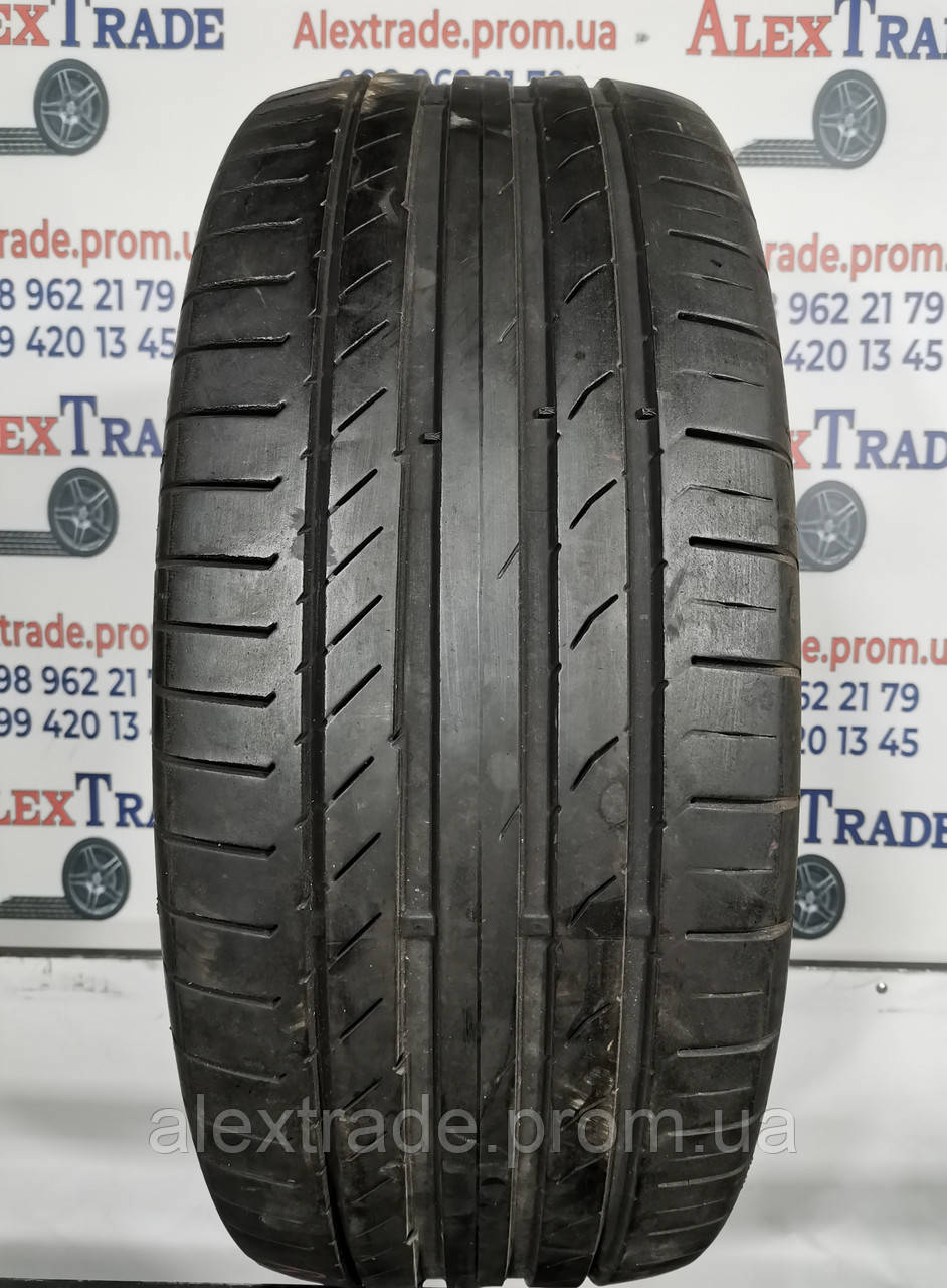 1 шт. 235/55 R18 Continental ContiSportContact 5 одна літня шина б/у, фото 1
