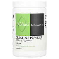 DaVinci Laboratories of Vermont, креатин у порошку, без смакових добавок, 450 г