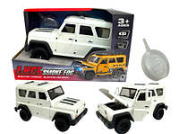 Позашляховик з парою, музика, світиться, на батарейці, 38946