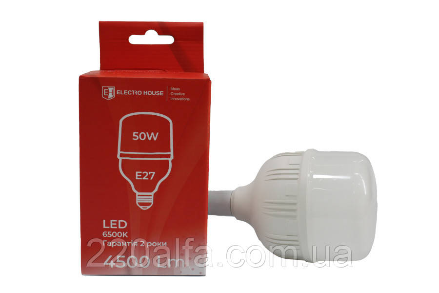 LED-лампа Т120 50 Вт E27 6500 К 4500 Лм 165-265 В, фото 1
