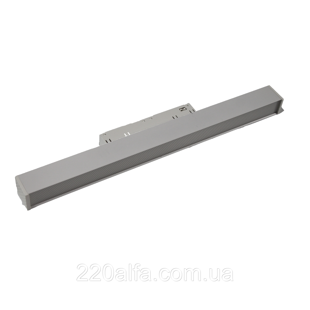 LED світильник трековий магнітний Magnetic Light з розсіювачем 12Вт 3000K 1020 Лм , білий, фото 1