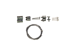 Тросовий підвіс для трекової рейки 1 м (2 троси/набір)
