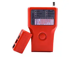 Кабельний тестер 5 в 1 Merlion RJ-11/RJ-45/BNC/USB/1394 Orange (KTRJUSB)