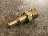 Штуцер-ніпель комбінований (штуцер М16х1,5мм-ніпель комбінований 6/9 мм) ДонімЕТ (латунний), фото 9