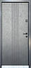 Вхідні двері Ніка Метал-МДФ сіра, вулиця, фото 2