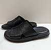 STTOPA Розміри 40-45. Шльопанці великих розмірів шкіряні. 474-4045 Чорні, фото 2