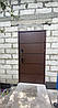 Вхідні двері Стріт браун Люкс з терморозривом Метал-МДФ Коричнева, вулиця, фото 8