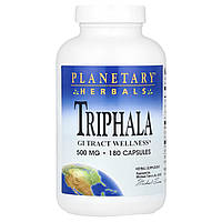 Трифала Planetary Herbals (Triphala) 500 мг 180 капсул