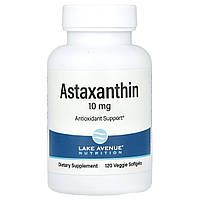 Астаксантин, Astaxanthin, Lake Avenue Nutrition, 10 мг 120 вегетаріанських капсул