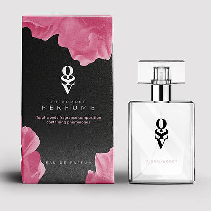 Жіночі парфуми з феромонами Obsessive Perfume Floral Woody, квітково-деревний аромат, фото 1