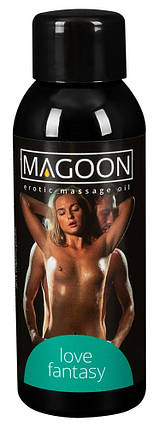 Масажна олія для еротичного масажу Magoon Love Fantasy Massage Oil, екзотичний аромат, 50 мл, фото 1