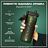 Пляшка для води ION8 750 мл. (ЕКО пляшка) BPA Free, Dark Green, фото 4
