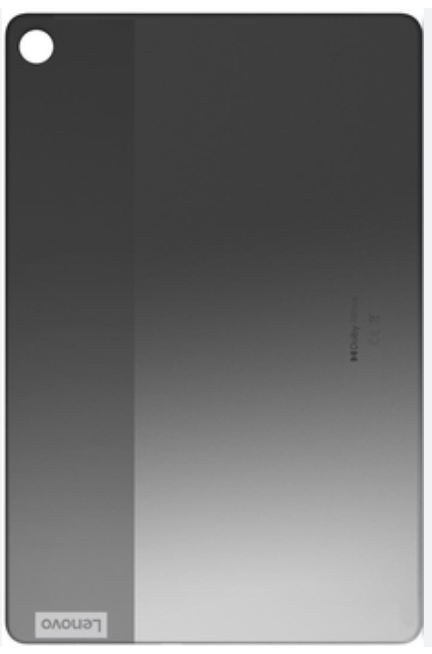 Задня кришка Lenovo Tab M10 Gen 3 TB328FU /TB-328XU сіра, Storm Grey, оригінал PRC
