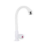 Кран на одну воду для кухні пластиковий Brinex BW 269