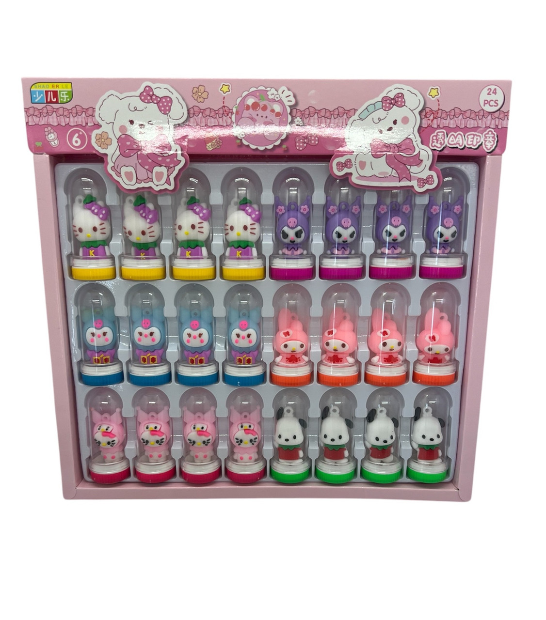 Дитяча печатка герої Sanrio у капсулі 5.5 см.