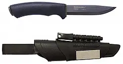 Ніж Morakniv Bushcraft Survival Black вуглецева сталь (11742)