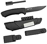Ніж Morakniv Bushcraft Survival Black вуглецева сталь (11742), фото 3