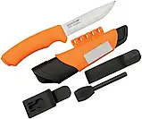Ніж Morakniv BushCraft Survival Orange з неіржавкої сталі (12051), фото 4