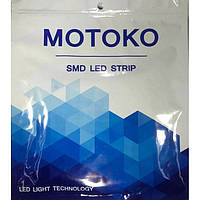 Світлодіодна стрічка MOTOKO SMD 2835 12V 120 д.м. IP20 теплий білий (ціна 1м)