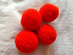 Помпон для рукоділля та декору Велюровий, діаметр 22 мм.