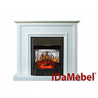 Камінокомплект IDaMebel Adele Білий Majestic Black