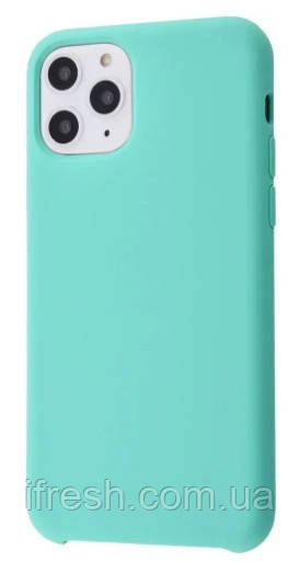 Чохол для iPhone 11 Pro - Cиліконовий з мікрофіброю, Spearmint (47), фото 1