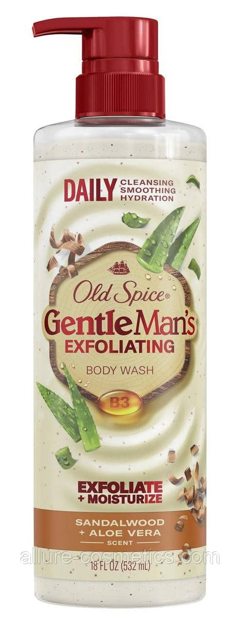 Відлущувальний Гель для душу Old Spice GentleMan's Blend Body Wash Sandalwood + Aloe Vera 532 мл (США)