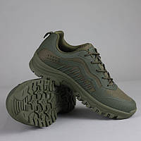 Кроссовки демисезонные цвет Олива мембрана для охоты и рыбалки