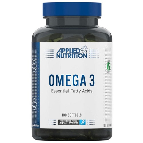 Вітаміни омега 3 Applied Nutrition Omega 3 1000 mg (100 капсул.), фото 1