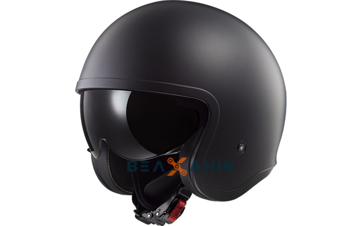 Шолом (напівлицевик) LS2 OF599 Spitfire II Solid Matt Black [L], фото 1