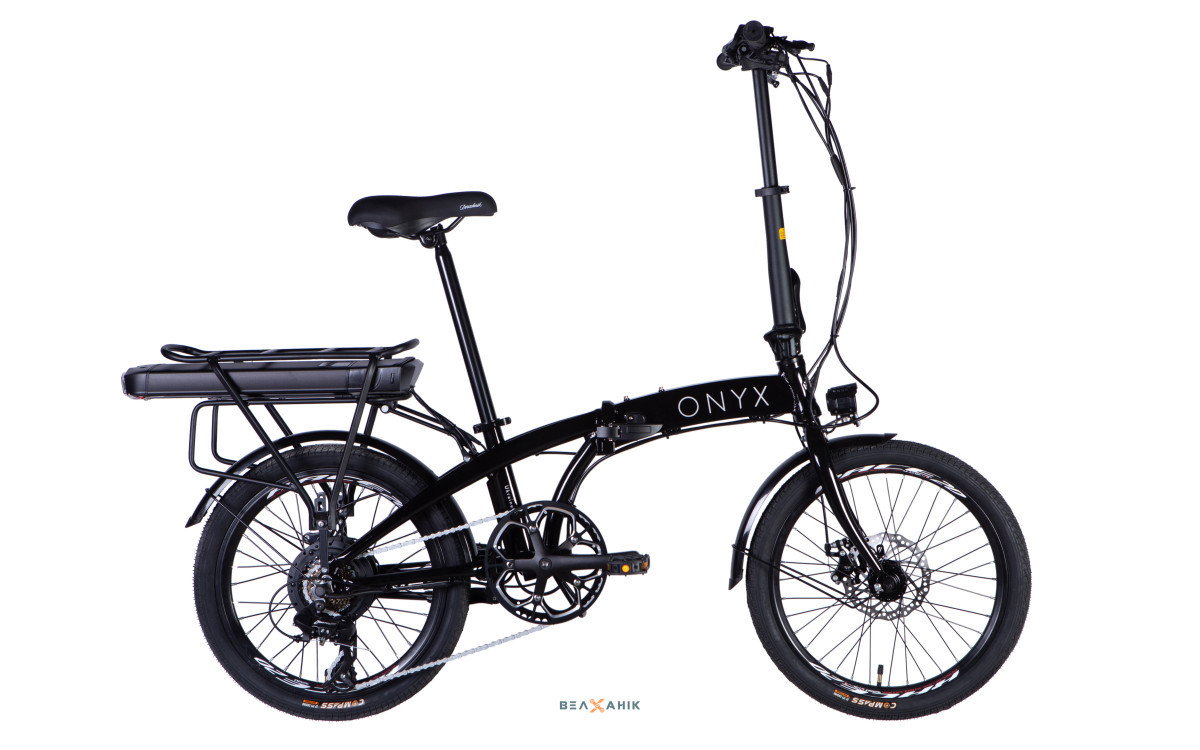 Електровелосипед 20/quot; Dorozhnik eONYX DD CS 500Вт 48В 12,5 Аг (рама 11/quot;) AL чорний