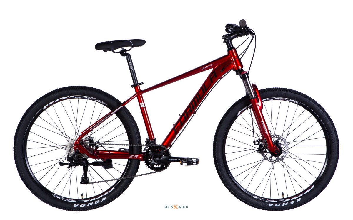 Велосипед 27,5/quot; Formula ZEPHYR 3.0 DD CS (рама 17/quot;) AL червоний