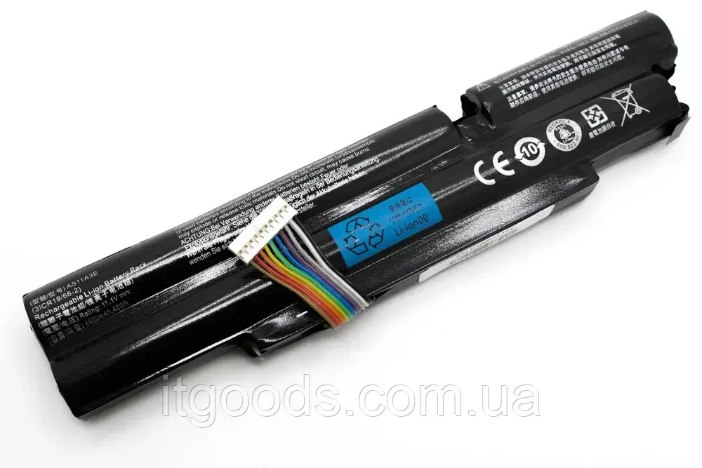 Акумуляторна батарея AS11A5E, AS11A3E 4400mAh для Acer Aspire TimelineX 3830G 5830T AS3830T AS3830 AS5830TG