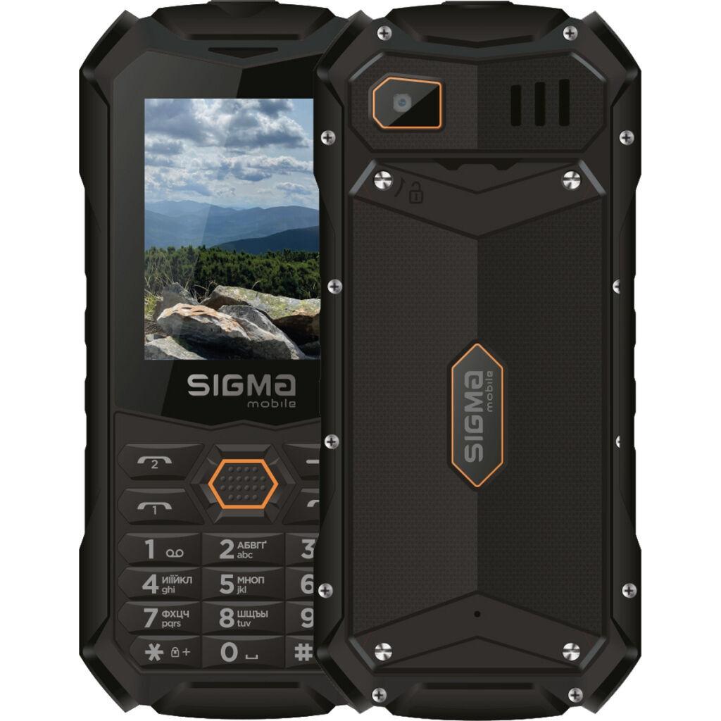 Мобільний телефон Sigma X-treme PV68 Black Orange (4827798738221), фото 1
