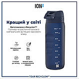 Пляшка для води ION8 750 мл. (ЕКО пляшка) BPA Free, Navy, фото 7