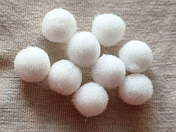 Помпон для рукоділля та декору Велюровий, діаметр 9 мм.