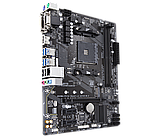 Материнська плата sAM4 AMD A320 2*DDR4 Gigabyte GA-A320M-S2H V2 mATX Б/в, фото 4
