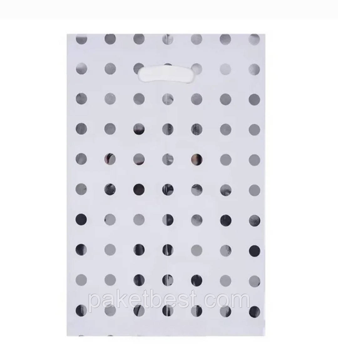 Подарунковий пакет " Срібний Горошок"