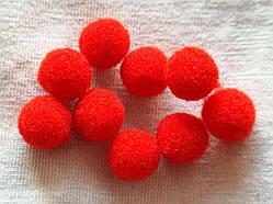 Помпон для рукоділля та декору Велюровий, діаметр 9 мм.