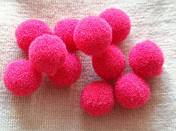 Помпон для рукоділля та декору Велюровий, діаметр 9 мм.