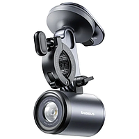 Передній акумуляторний ліхтар фара на кермо велосипеда з тримачем для телефону Baseus PrimeTrip