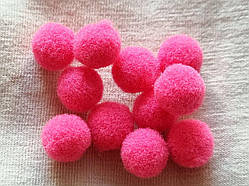 Помпон для рукоділля та декору Велюровий, діаметр 9 мм.