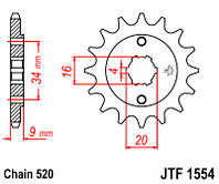 Звезда передняя JT JTF1554.14