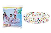 Басейн INTEX "Фрукти" на 2 секціі в кульку 59421 р.122*25см